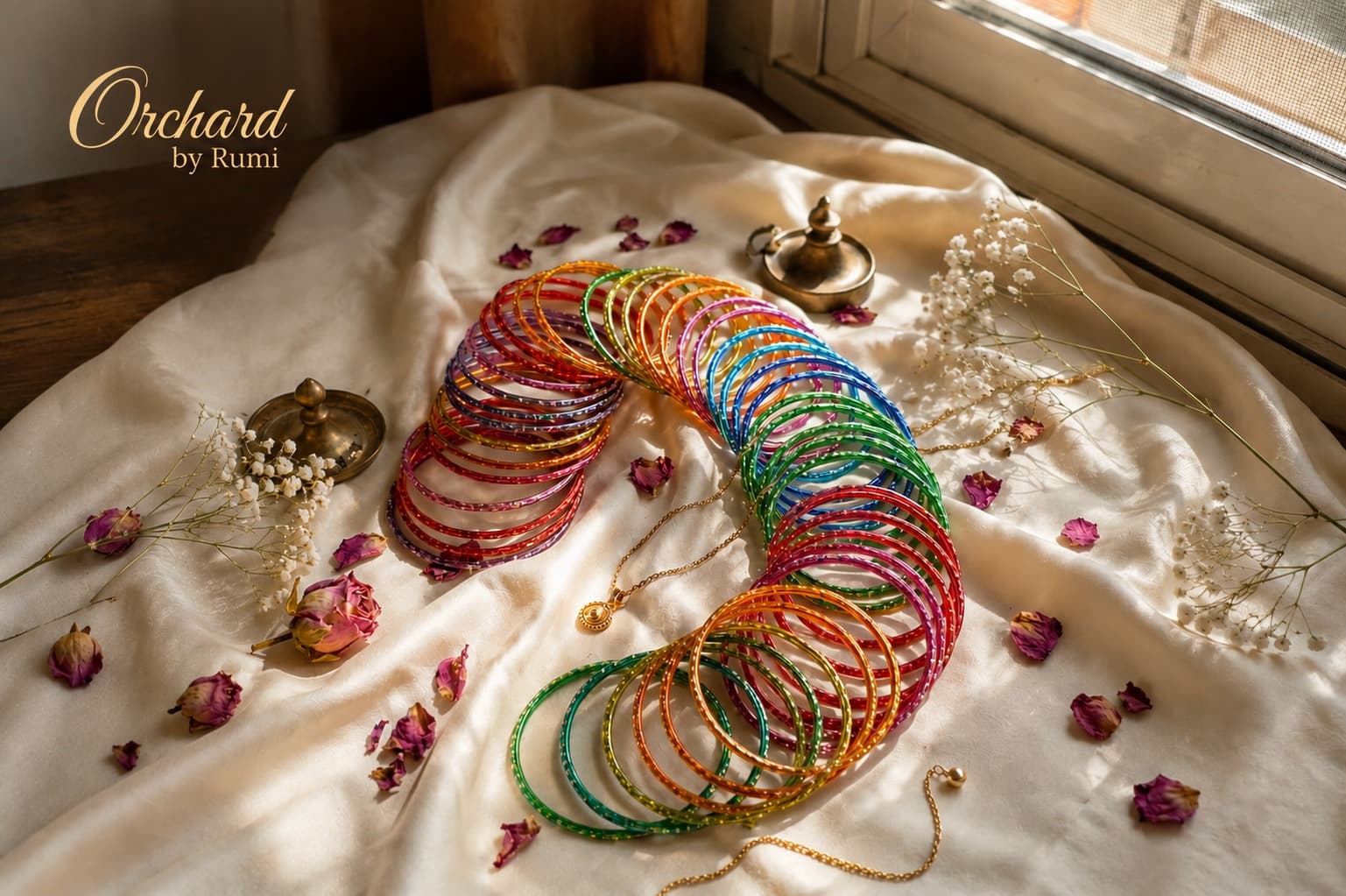 Premium bangles collection display